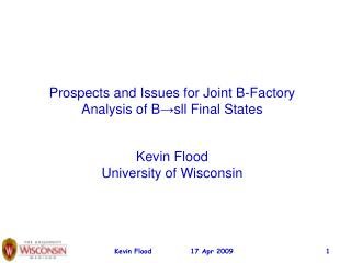 Prospects and Issues for Joint B-Factory Analysis of B → sll Final States
