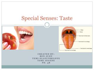 Special Senses: Taste