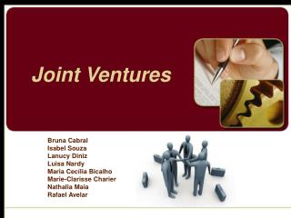 Joint Ventures