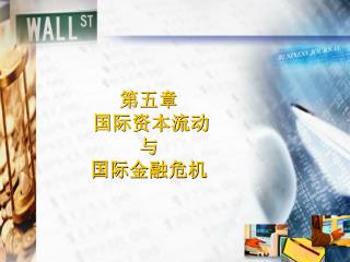 第五章 国际资本流动 与 国际金融危机