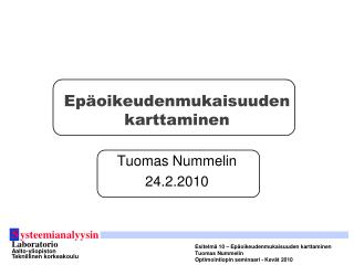 Epäoikeudenmukaisuuden karttaminen