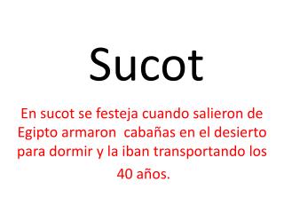 Sucot