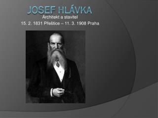 Josef hlávka