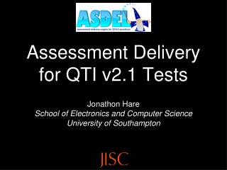 Assessment Delivery for QTI v2.1 Tests