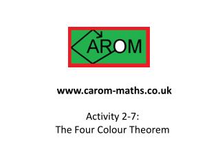 Activity 2-7: The Four Colour Theorem