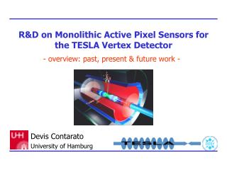 R&amp;D on Monolithic Active Pixel Sensors for the TESLA Vertex Detector