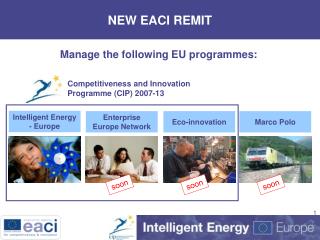 NEW EACI REMIT