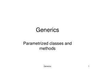 Generics