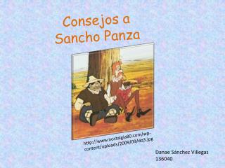 Consejos a Sancho Panza