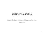 Chapter 15 and 16