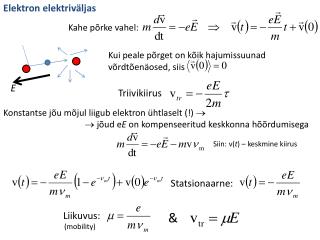 Elektron elektriväljas