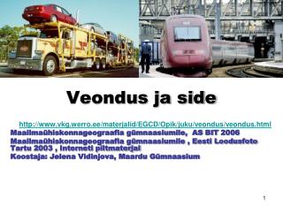 Veondus ja side