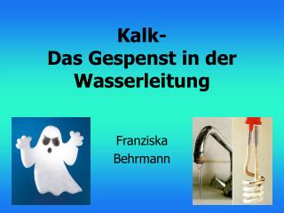 Kalk- Das Gespenst in der Wasserleitung