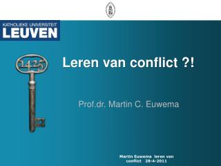 Leren van conflict ?!