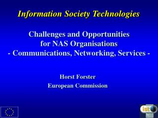 Horst Forster European Commission