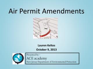 Air Permit Amendments