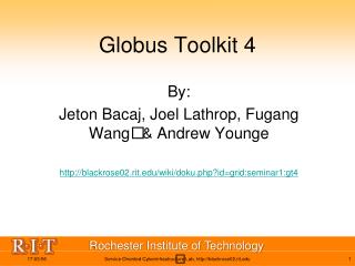 Globus Toolkit 4