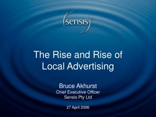 The Rise and Rise of Local Advertising