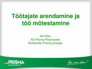 Töötajate arendamine ja töö mõtestamine