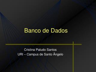 Banco de Dados