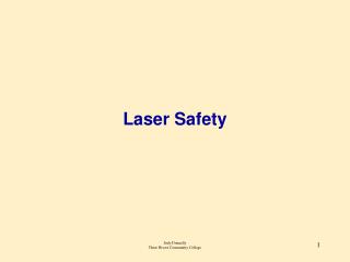 Laser Safety