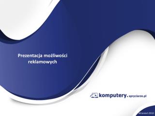 Prezentacja możliwości reklamowych