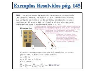 Exemplos Resolvidos pág. 145