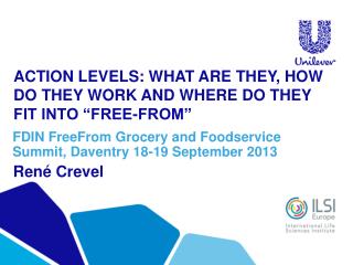 ACTION LEVELS: WHAT ARE THEY, HOW DO THEY WORK AND WHERE DO THEY FIT INTO “FREE-FROM”