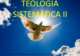 TEOLOGIA SISTEMÁTICA II