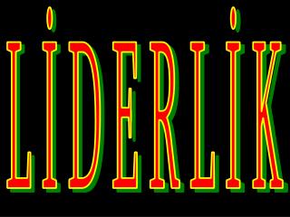 LİDERLİK