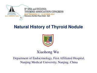 Natural History of Thyroid Nodule