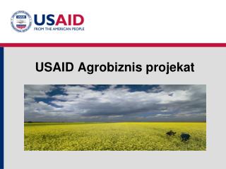 USAID Agr obiznis projekat