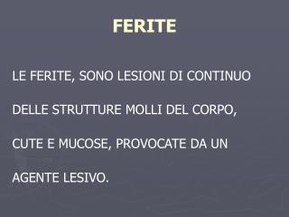 FERITE