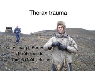 Thorax trauma