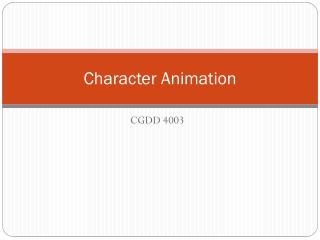 Character Animation