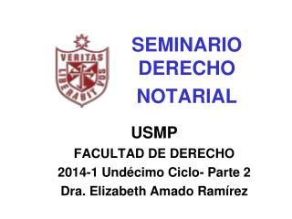 SEMINARIO DERECHO NOTARIAL