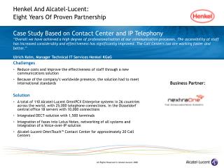 Case Study Based on Contact Center and IP Telephony