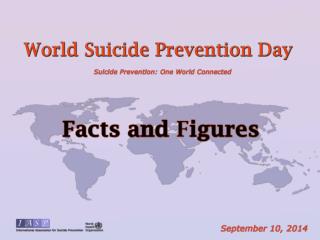 Every year, almost one million people die from suicide;