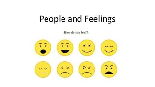 People and Feelings
