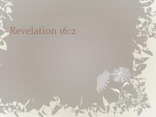 Revelation 16:2