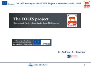 * : This project has been funded with support from the European Commission