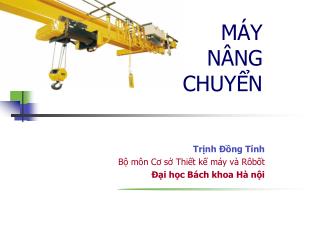 MÁY NÂNG CHUYỂN