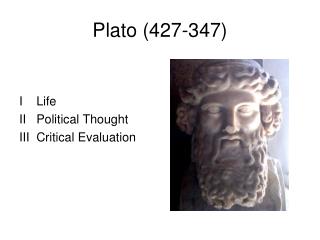 Plato (427-347)