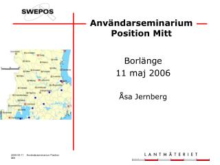 Användarseminarium Position Mitt