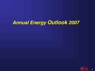 Annual Energy Outlook 2007