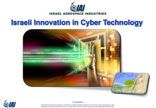 Israeli Innovation in Cyber Technology