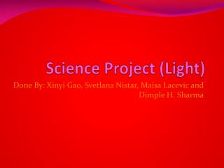 Science Project (Light)