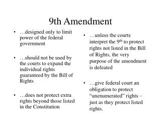 9th Amendment