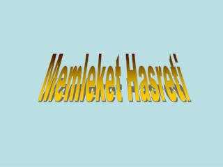 Memleket Hasreti