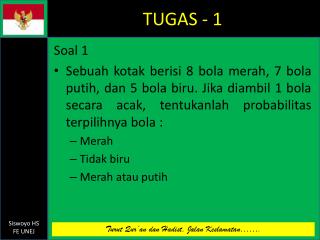 TUGAS - 1
